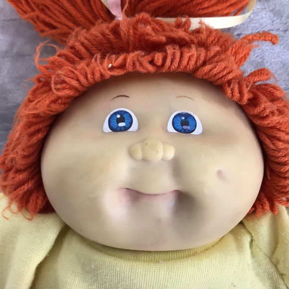 Cabbage Patch Vintage Doll with Red Hair and Blue Eyes. - Picture 15 of 16